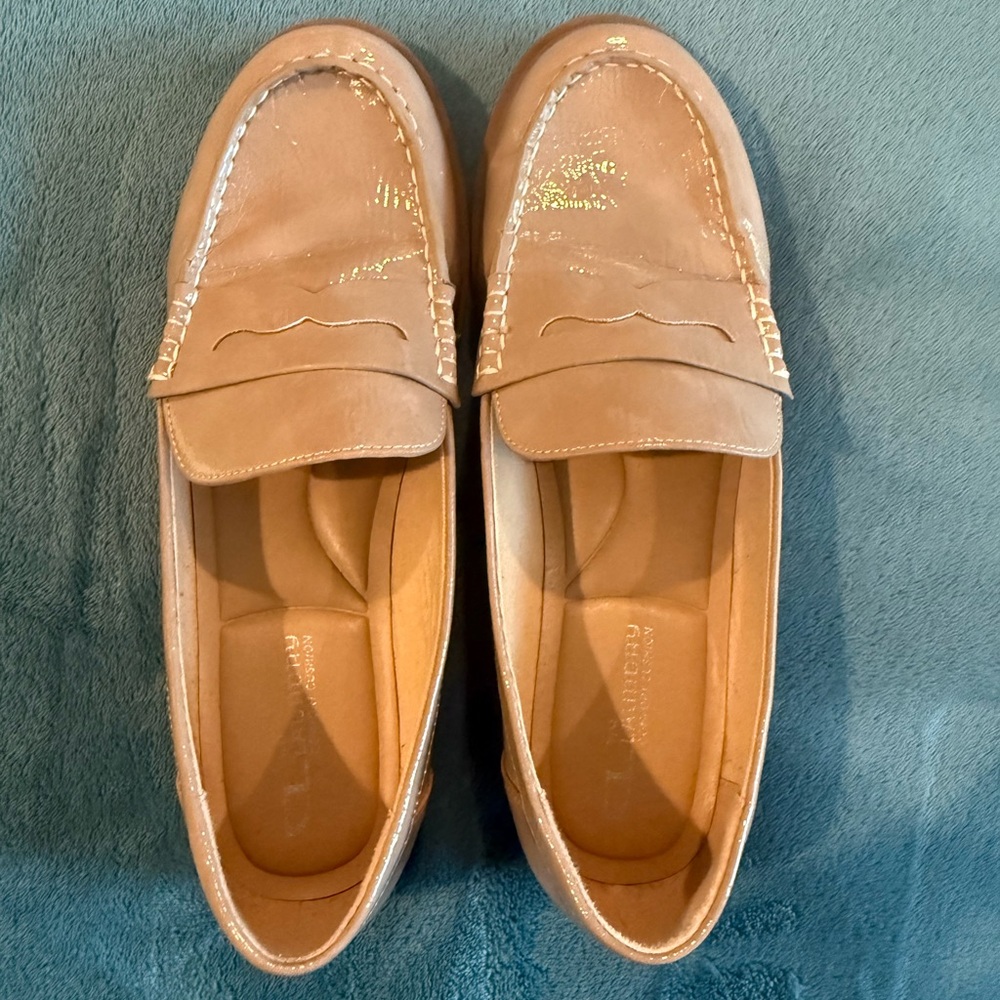 Tan Leather Loafers